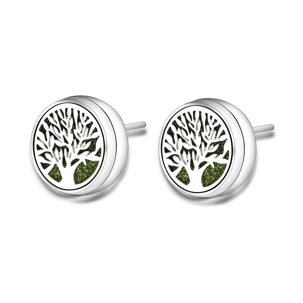 Stainless Steel Aromatic Earrings - Beauty Accessories