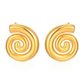 Stainless Steel Rotating Thread Earrings
