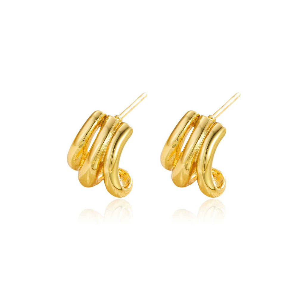 Fashion Stainless Steel Geometric Earrings