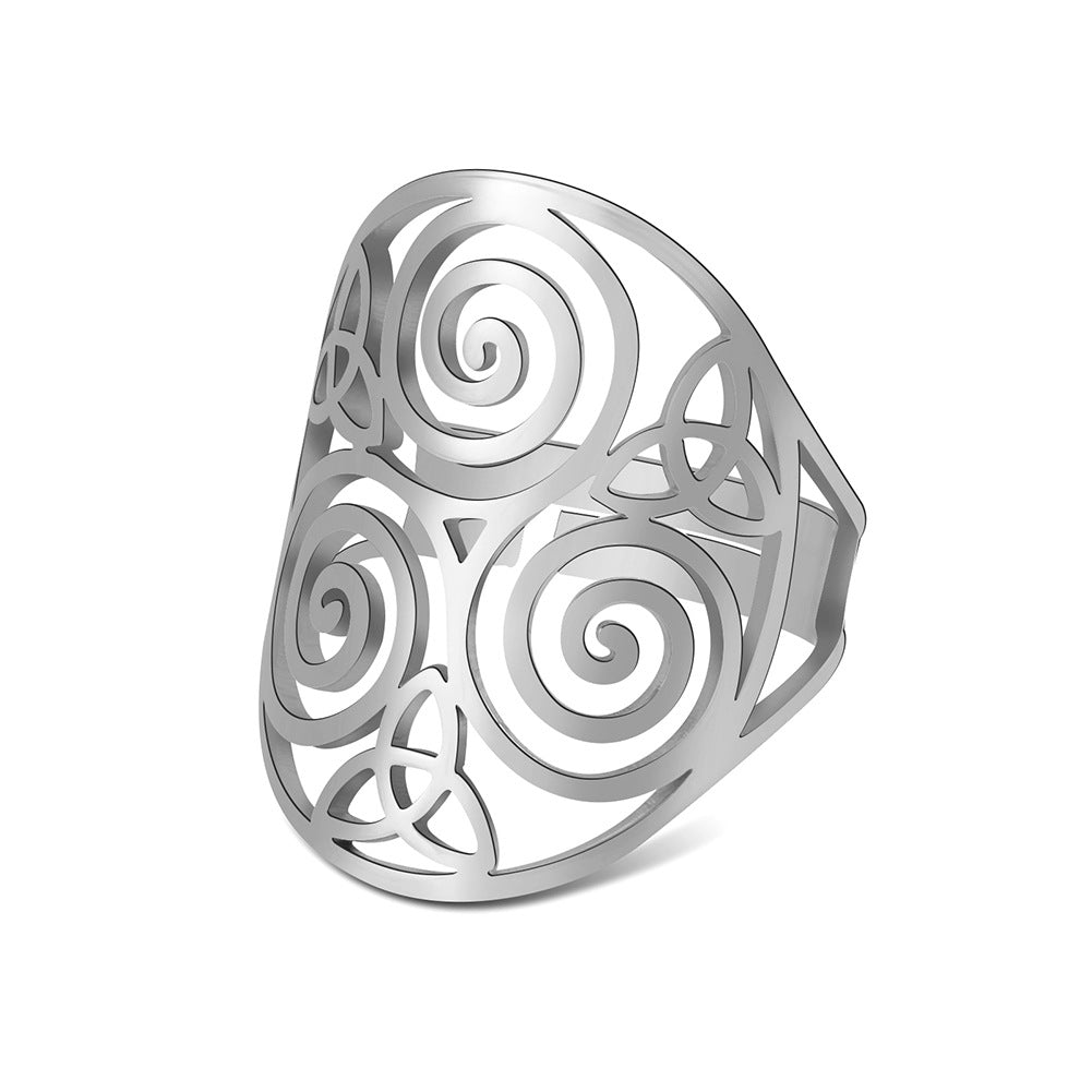 Stainless Steel Universal Ring For Men And Women - Beauty Accessories