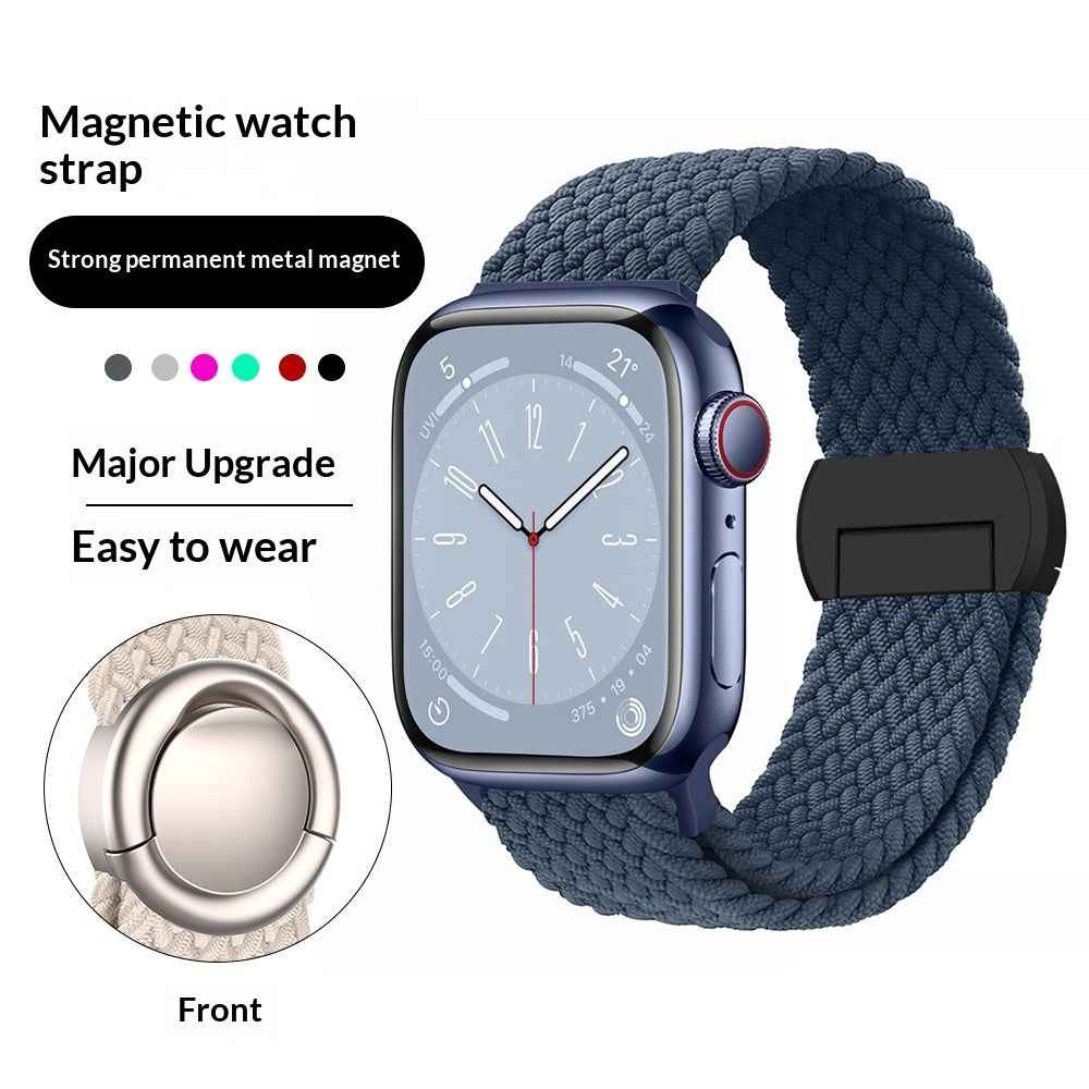 Apple Watch Strap — Nylon Braided Magnetic Universal