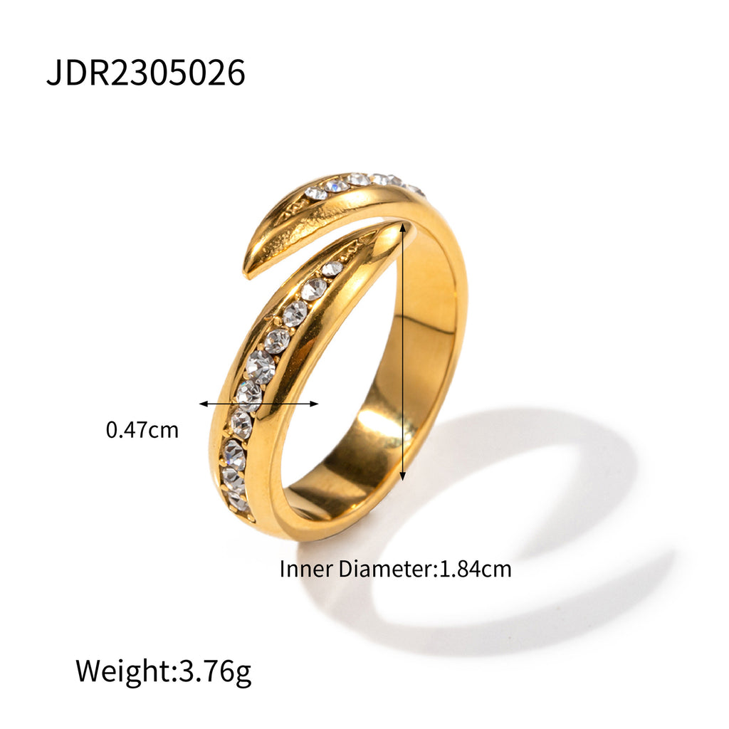 Stainless Steel Women's Ring - Beauty Accessories