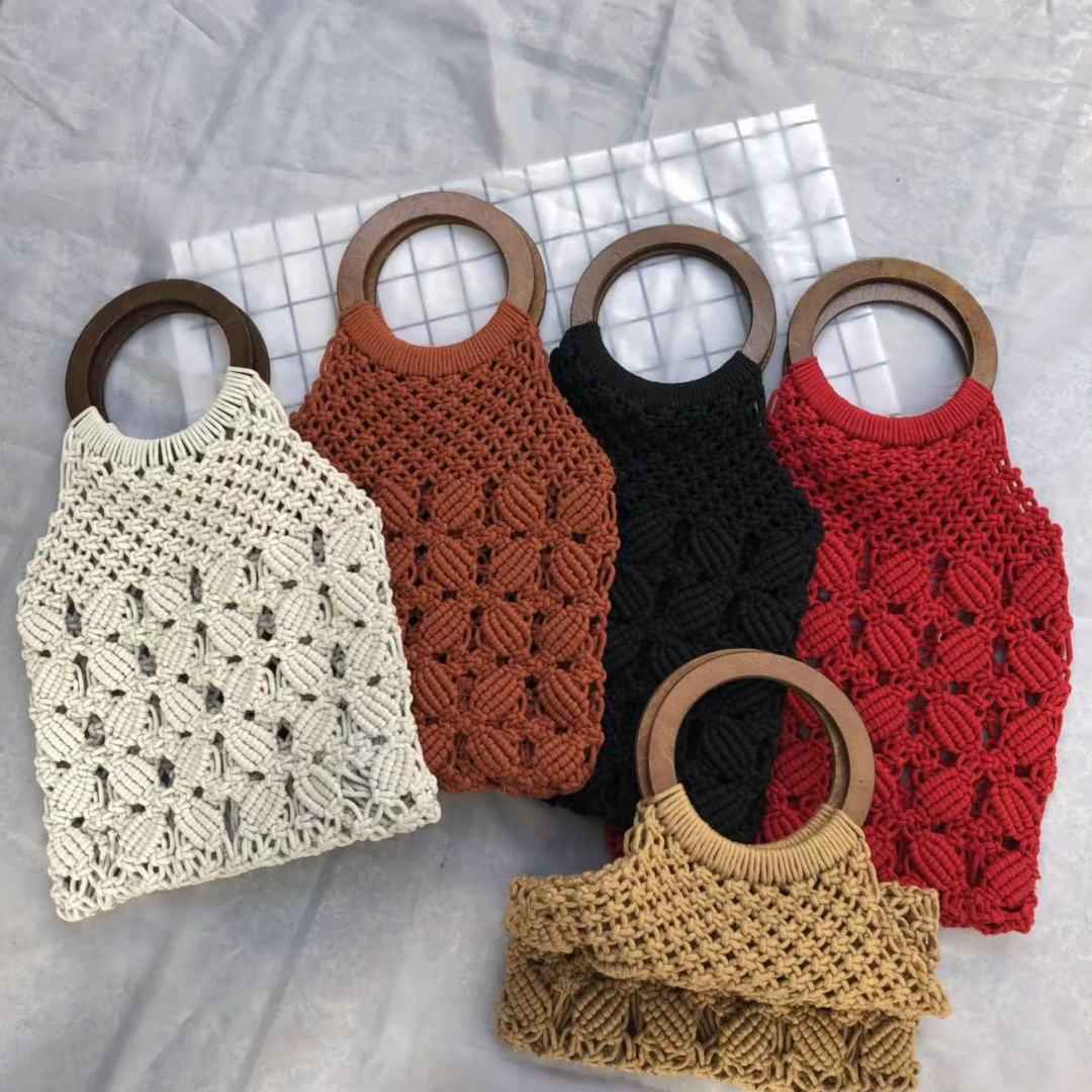 Handwoven Straw Tote Bag