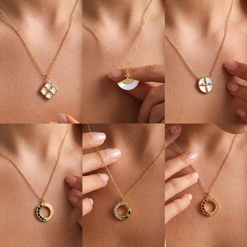 European And American style Stainless Steel Necklace - Beauty Accessories