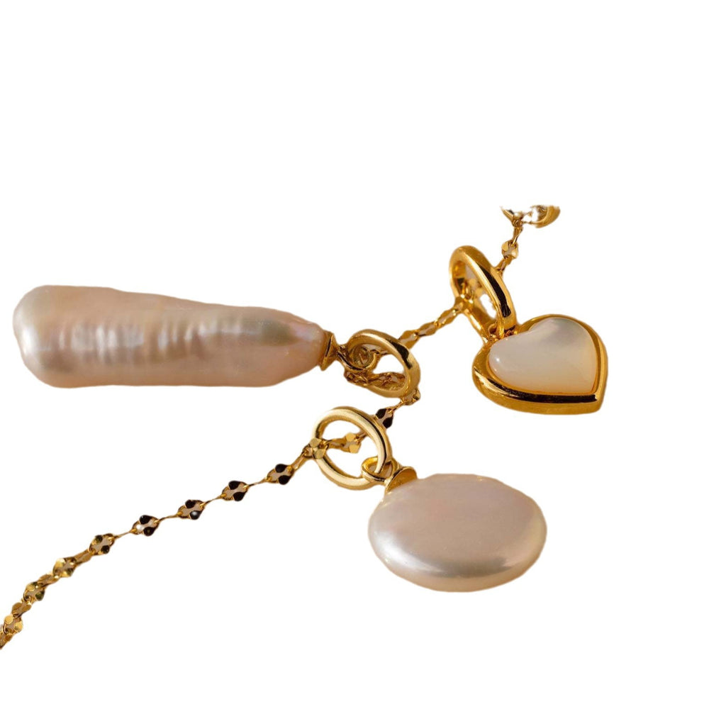 Stainless Steel Diy Accessories Electroplating 18K Gold Necklace - Beauty Accessories