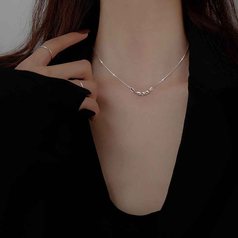 Necklace Female S925 Sterling Silver Chain
