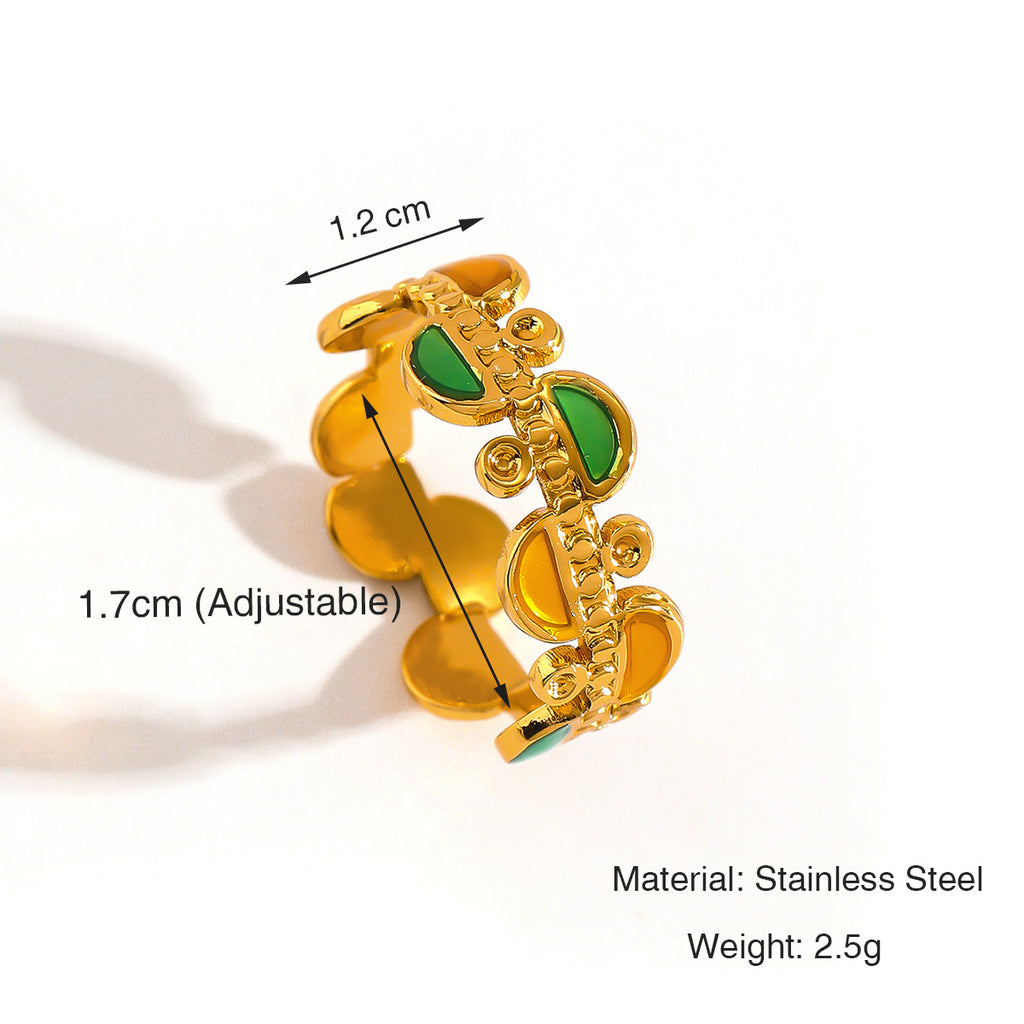 Simple Fashion Stainless Steel Ring For Women - Beauty Accessories