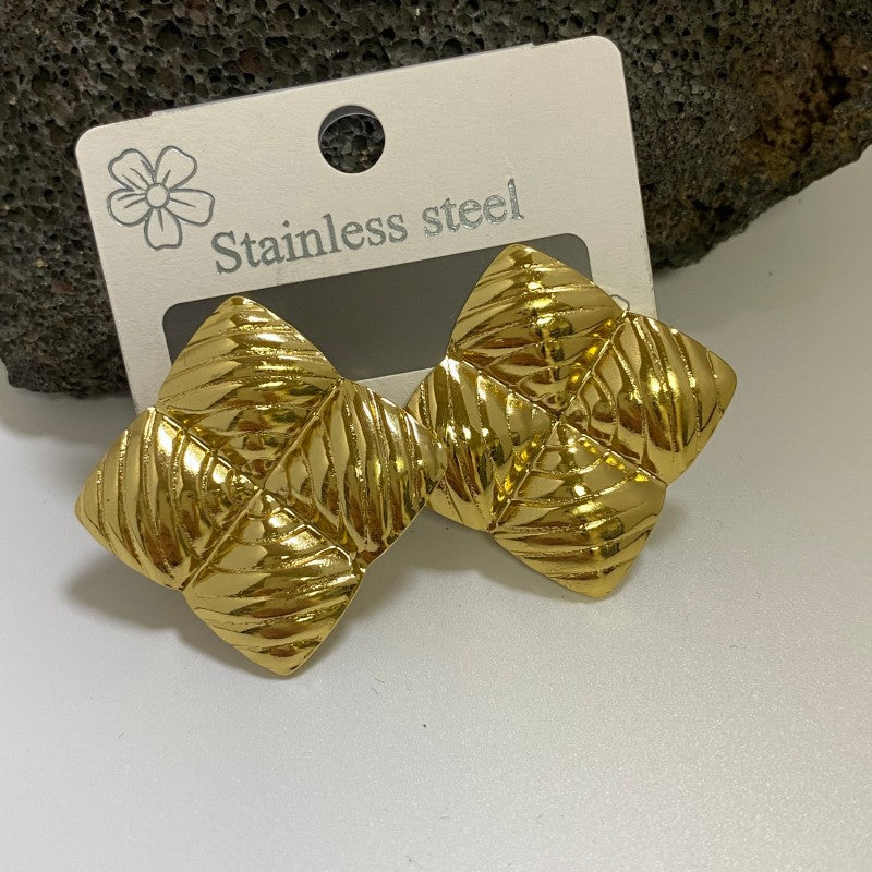 Minimalist Stainless Steel Jewelry Earrings - Beauty Accessories