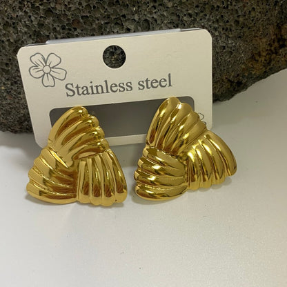 Minimalist Stainless Steel Jewelry Earrings - Beauty Accessories