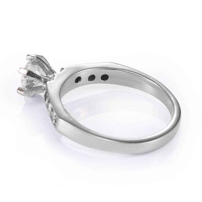 Simple Personality Stainless Steel Ring For Women - Beauty Accessories